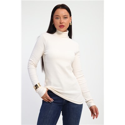 Водолазка женская с горлом теплая 32103