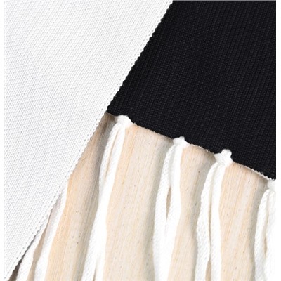 Зимний теплый шарф из окрашенной пряжи с вышитым рисунком мультяшного кота КАР*Л 😎