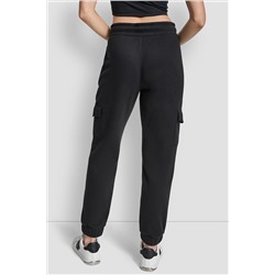 HIGH-RISE STUDDED LOGO SLIM JOGGER
