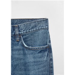 Jeans rectos tiro medio