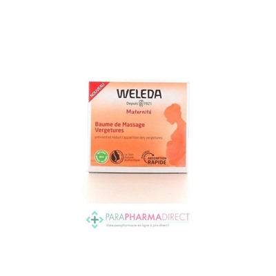 Weleda Maternité Baume Massage Vergetures Bio 150 ml