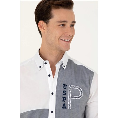 Erkek Lacivert Uzun Kollu Gömlek