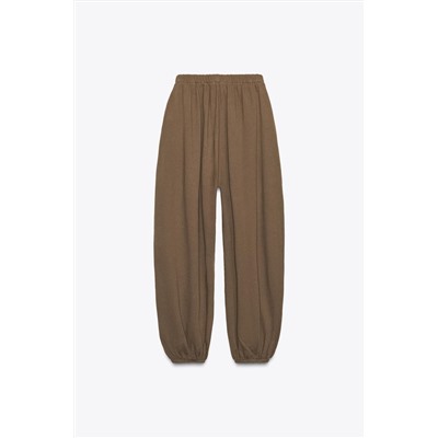 PLUSH BALLOON TROUSERS