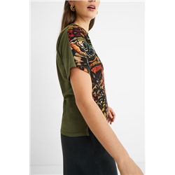 Camiseta algodón y viscosa