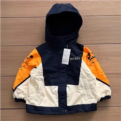Ветровка для мальчиков с флисом внутри от 2 до 7 лет