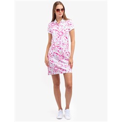 TIE DYE POLO DRESS