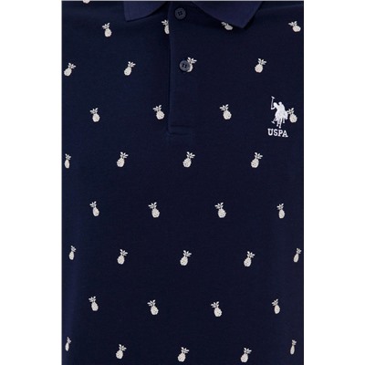 Erkek Lacivert Polo Yaka Tişört