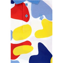 Erkek Çocuk Beyaz Polo Yaka Tişört