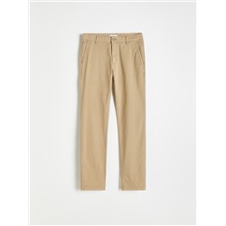 Chinohose mit hohem Baumwollanteil