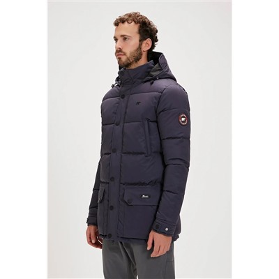Bad Bear Colonel Puffer Antrasit Erkek Kapüşonlu Mont