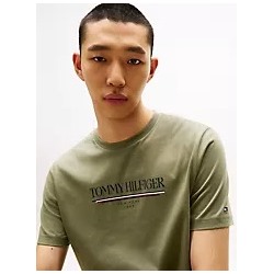 Tommy 1985 Stripe Logo T-Shirt