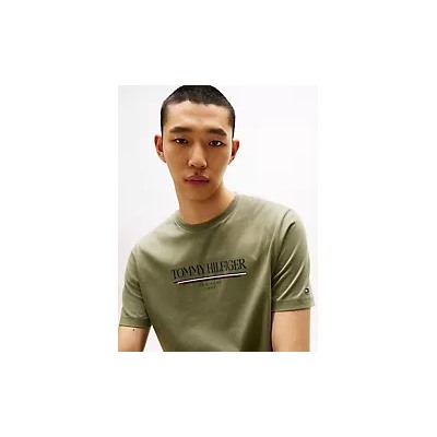Tommy 1985 Stripe Logo T-Shirt