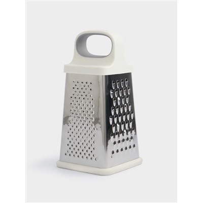 Терка, 21 см, четырехгранная, сталь/пластик, серо-бежевая, Universal