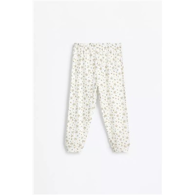 Pijama pointelle estampado