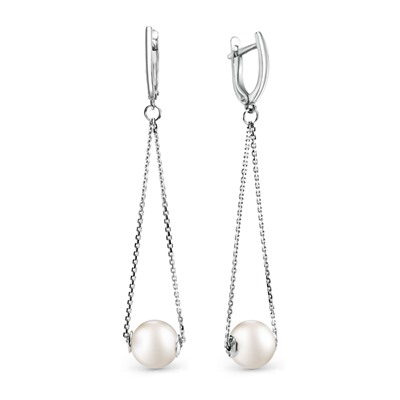 Серьги серебро 52701.1S1