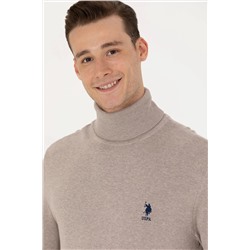 Erkek Vizon Melanj Basic Kazak