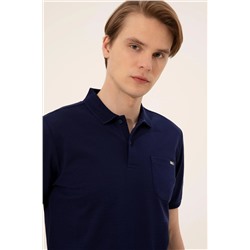 Erkek Lacivert Polo Yaka Tişört