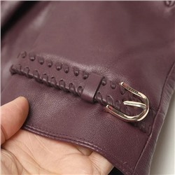 Женские утеплённые кожаные перчатки  Te*d Bake*r