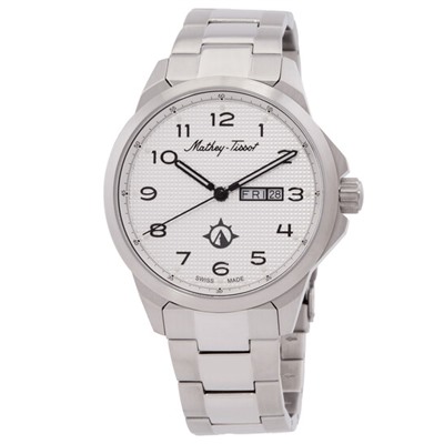 Mathey-Tissot  Excalibur Quartz White Dial Men's Watch