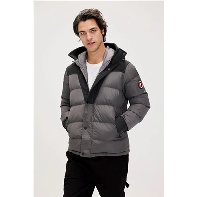 Bad Bear Valery Asfalt Erkek Puffer Mont