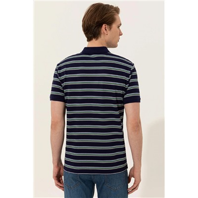 Erkek Lacivert Polo Yaka Tişört