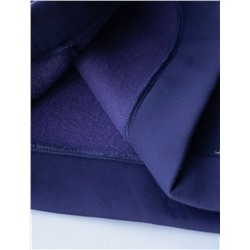 Худи среднего объема из эластичного футера трехнитики c начесом