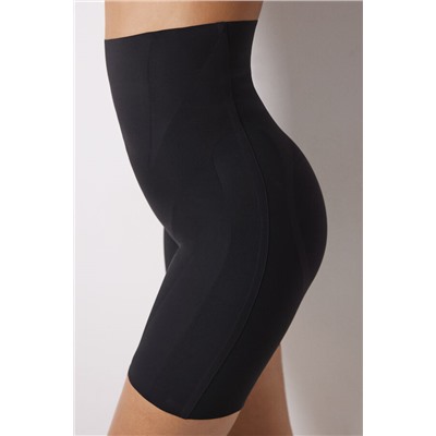 Pantalón ciclista reductor y push up negro