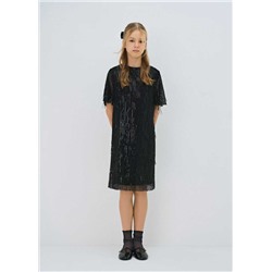 Нарядное детское платье с пайетками, ЭКСПОРТ ОСТИ*Н Цена на ЛАМОДА со скидкой 1750₽