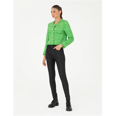 Siyah Skinny Fit Jean Pantolon
