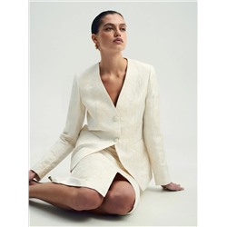 Жакет из жаккарда, ML861/jasmel