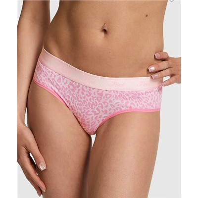 PINK Logo Cotton Hiphugger Panty