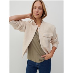 T- Shirt mit V-Ausschnitt