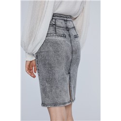 Falda vaquera Antracita