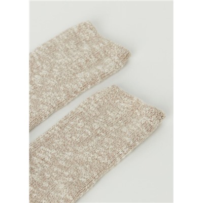 Kurze Socken aus warmer Baumwolle