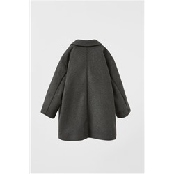 SYNTHETIC WOOL COAT