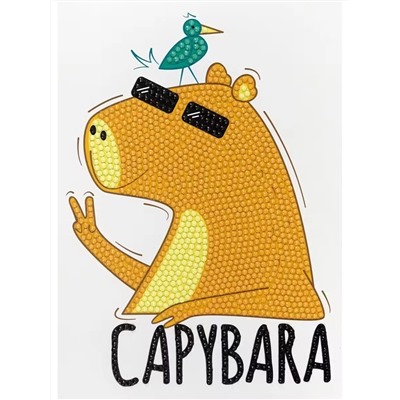 Алмазная мозаика Капибара 60