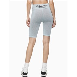 Performance Ribbed High Waist Bike Shorts