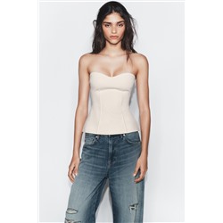 TOP BANDEAU ESCOTE CORAZÓN