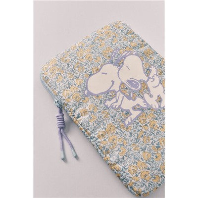 Funda tablet florecitas Snoopy