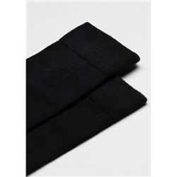 Kurze Herrensocken mit Wolle und Baumwolle