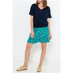 Jersey de lino Azul marino
