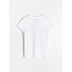 T-Shirt aus Baumwolle mit Druck