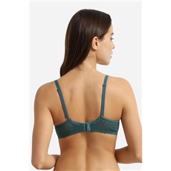 Sujetador con aro de encaje floral