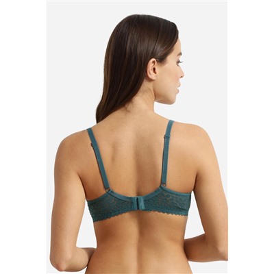 Sujetador con aro de encaje floral