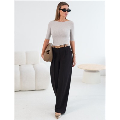 Джемпер  из премиального хлопка с эластаном