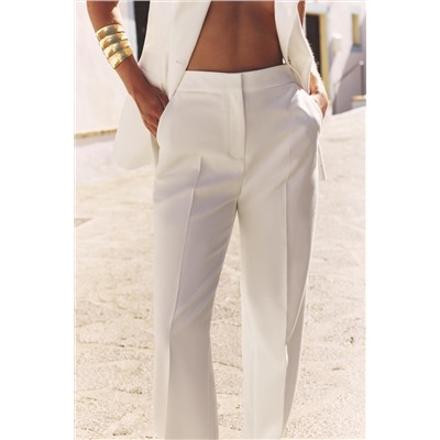 STRAIGHT-LEG TROUSERS