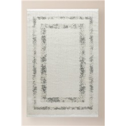 Vence Halı - Beyaz/Gri - 80x300 cm