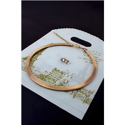 Дизайнерский чокер-обруч Жгут, 8мм + Подарок