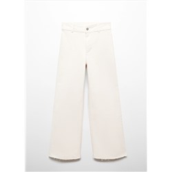 Jeans Catherin culotte tiro alto