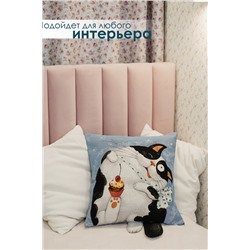 Наволочка декоративная 45х45 Кекс